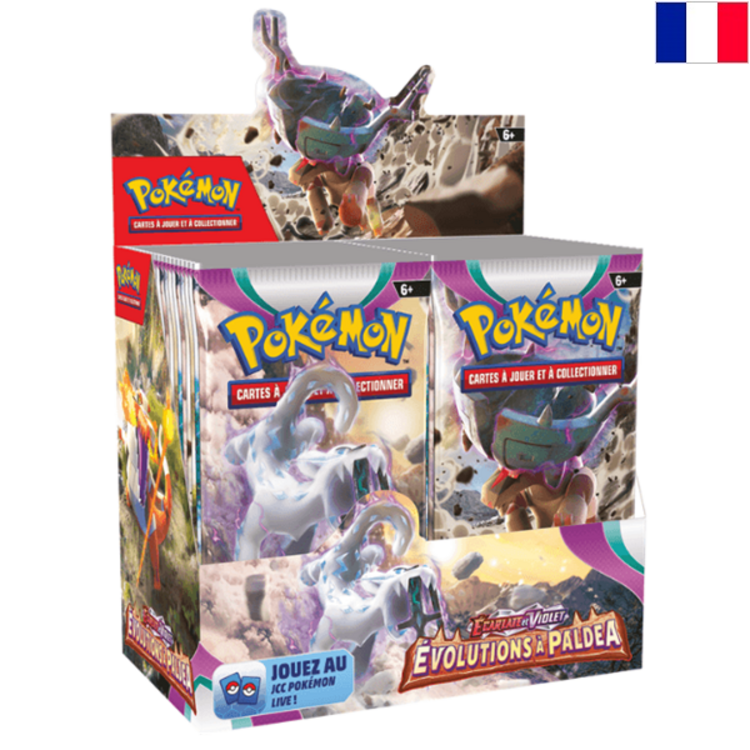 POKEMON TCG - DISPLAY "EVOLUTIONS A PALDEA" [EV02] (FR)