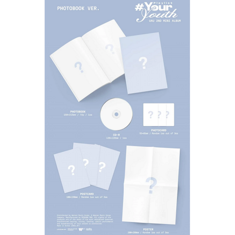 [PREORDER] UAU (유아유) [DREAMCATCHER] - PLAYLIST [#YOUR YOUTH] - [PHOTOBOOK VER.] - 2ND MINI ALBUM