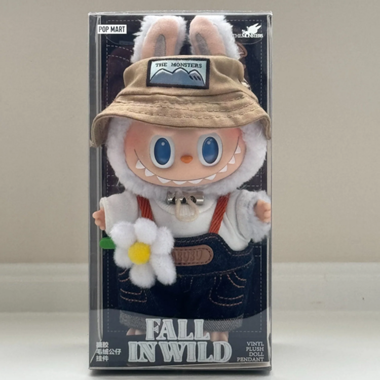 POP MART POP MART - THE MONSTERS [FALL IN WILD SERIES] VINYL PLUSH DOLL PENDANT