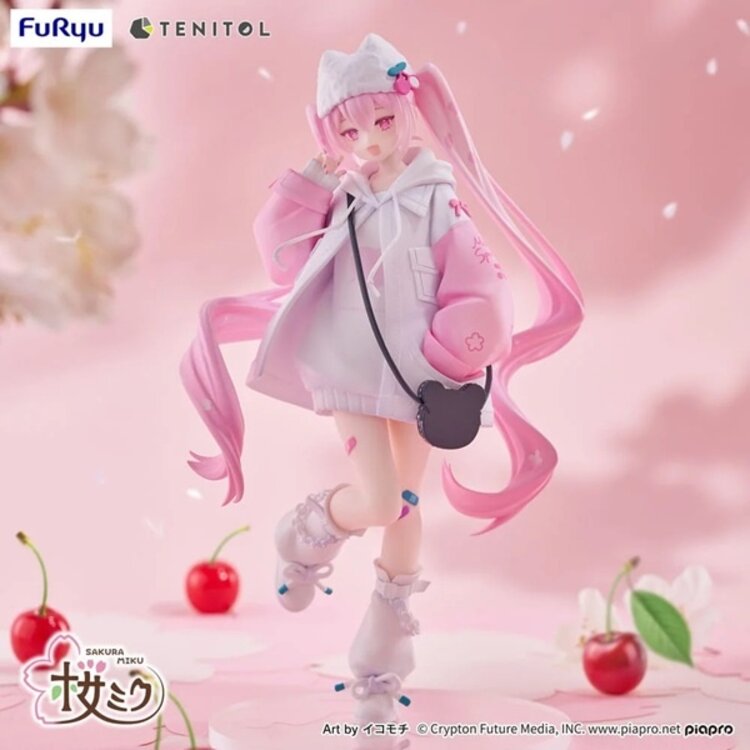 FURYU HATSUNE MIKU [SAKURA MIKU COOL STYLE] - TENITOL FIGURE
