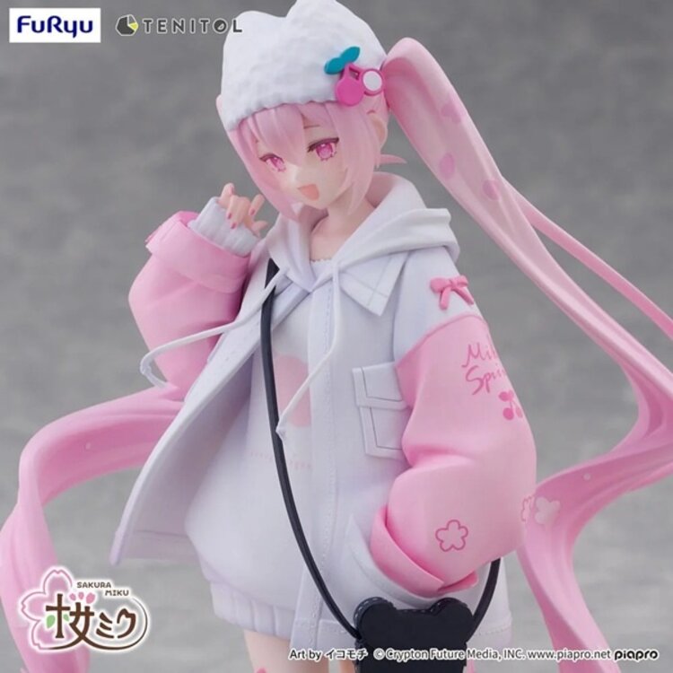 FURYU HATSUNE MIKU [SAKURA MIKU COOL STYLE] - TENITOL FIGURE