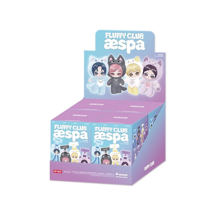 POP MART POP MART - AESPA [FLUFFY CLUB SERIES] - PLUSH PENDANT BLINDBOX