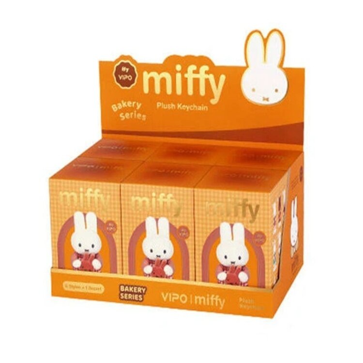 VIPO - MIFFY [BAKERY SERIES] - BLINDBOX PLUSH KEYCHAIN