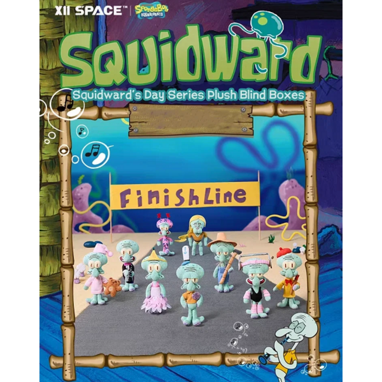 XII SPACE - SPONGEBOB [SQUIDWARD'S DAY SERIES] - PLUSH BLINDBOX