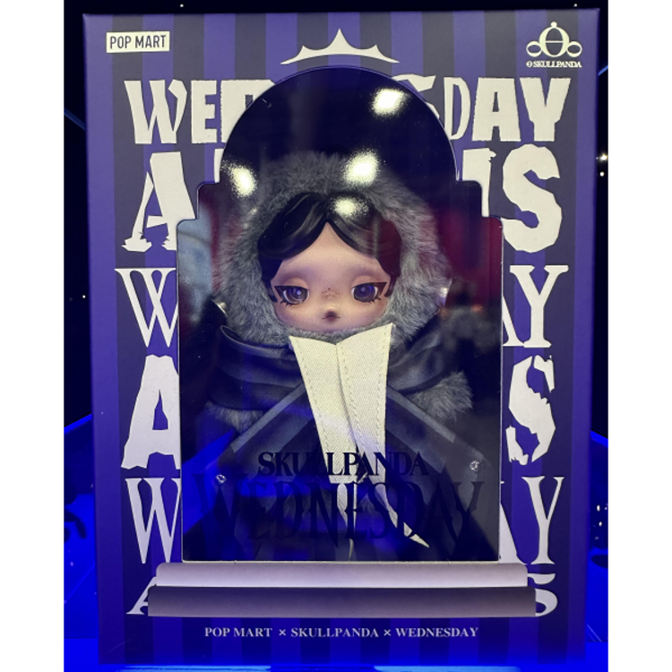 POP MART POP MART - SKULLPANDA X WEDNESDAY (NEVERMORE ACADEMY UNIFORM VER.) PLUSH
