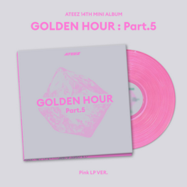 [PREORDER] ATEEZ (에이티즈) - GOLDEN HOUR PART.5 - 14TH MINI ALBUM (PINK LP VER.)