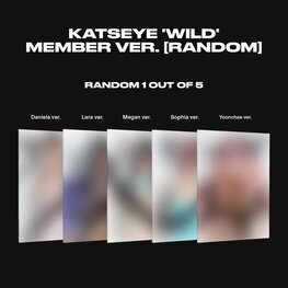 [PREORDER] KATSEYE - WILD - [MEMBER VER.] - 3RD EP