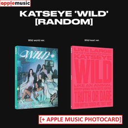 [PREORDER] KATSEYE - WILD - 3RD EP + [APPLE MUSIC GIFT]
