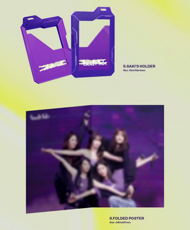 [PREORDER] LE SSERAFIM (르세라핌) - TOUR "EASY CRAZY HOT" ENCORE IN SEOUL - [DIGITAL CODE] PACKAGE + [WEVERSE GIFT]