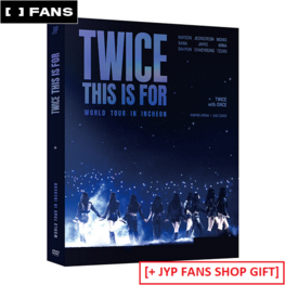 [PREORDER] TWICE (트와이스) - [THIS IS FOR] WORLD TOUR IN INCHEON - [DVD] PACKAGE + [FANS SHOP GIFT]