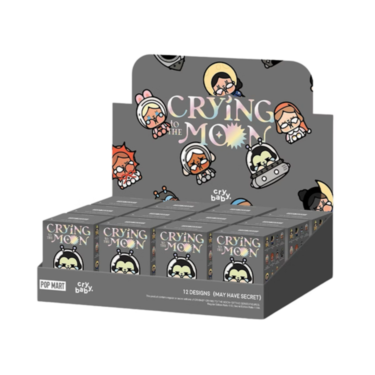 POP MART POP MART - CRYBABY [CRYING TO THE MOON-SITTING SERIES] - BLINDBOX