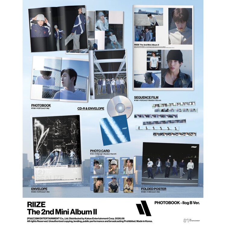 RIIZE (라이즈) - [II] - [PHOTOBOOK VER.] - 2ND MINI ALBUM