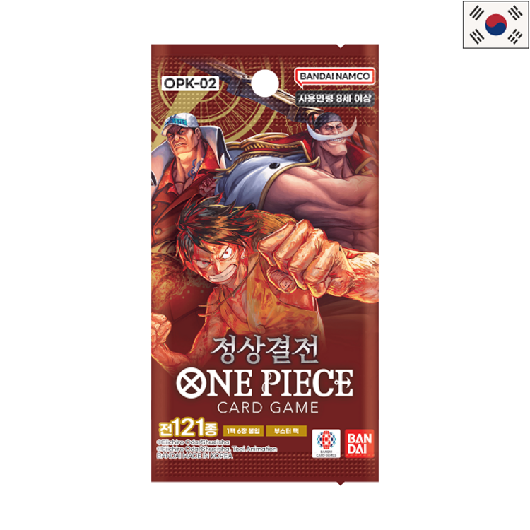 BANDAI ONE PIECE TCG - BOOSTER [OPK02] "PARAMOUNT WARD" (KR)
