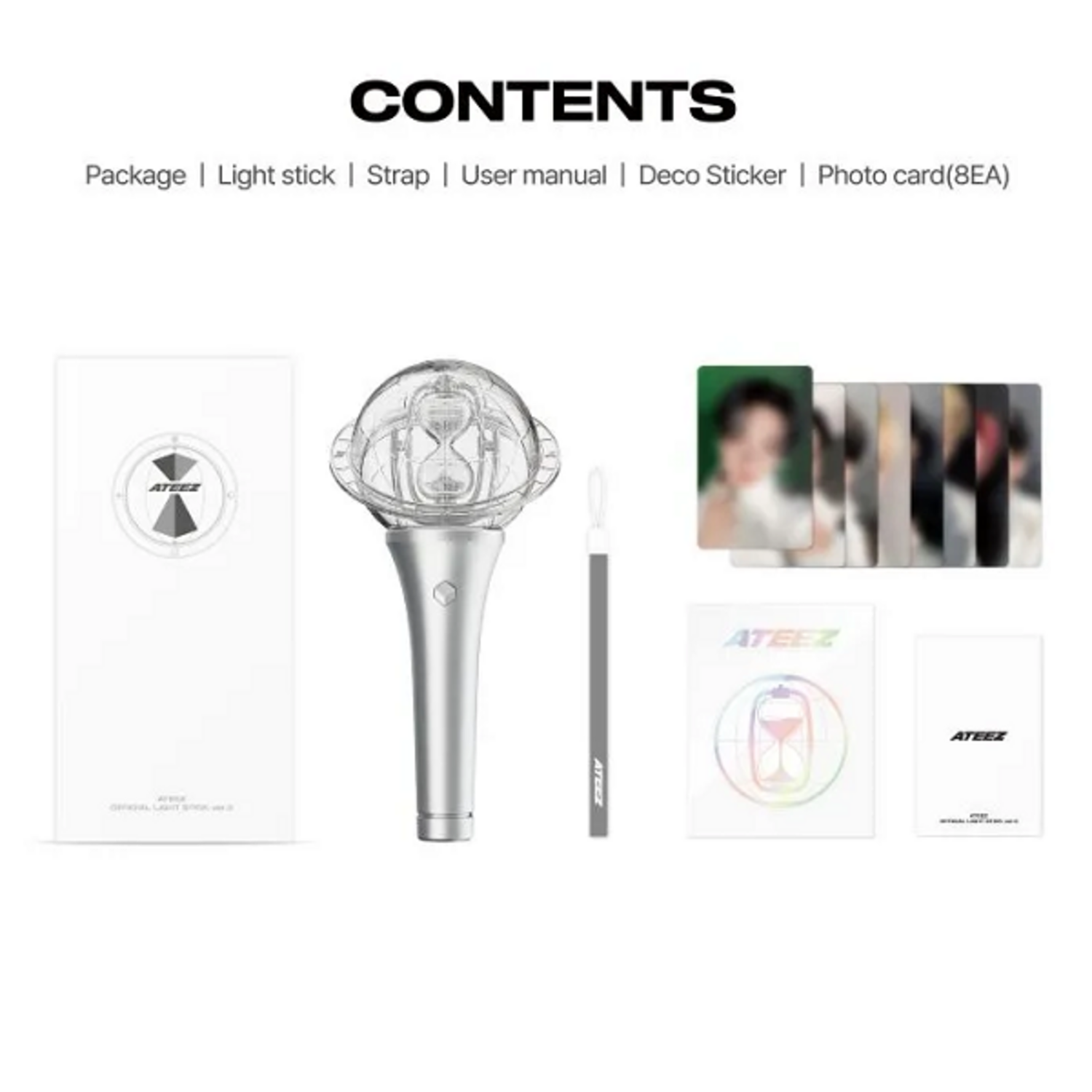 ATEEZ (에이티즈) - OFFICIAL LIGHT STICK VER.3 - SUPER DRAGON TOYS