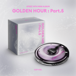 [PREORDER] ATEEZ (에이티즈) - GOLDEN HOUR PART.5 - [CDP VER.] - 14TH MINI ALBUM