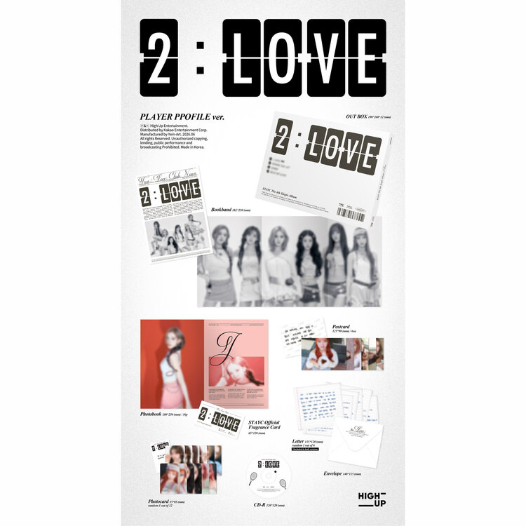 STAYC (스테이씨) - [2 : LOVE]  - THE 6TH SINGLE ALBUM