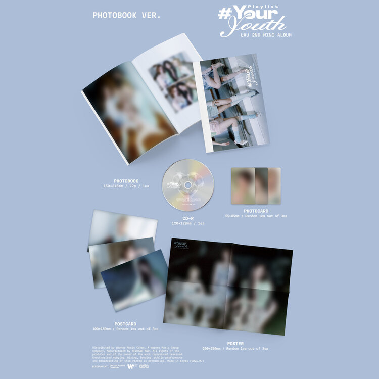 [PREORDER] UAU (유아유) [DREAMCATCHER] - PLAYLIST [#YOUR YOUTH] - [PHOTOBOOK VER.] - 2ND MINI ALBUM