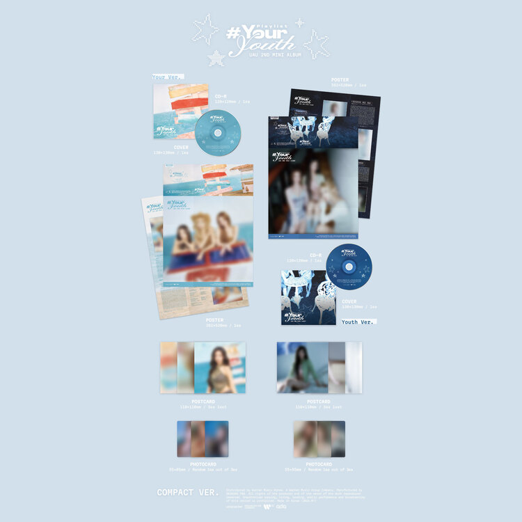 [PREORDER] UAU (유아유) [DREAMCATCHER] - PLAYLIST [#YOUR YOUTH] - [COMPACT VER.] - 2ND MINI ALBUM
