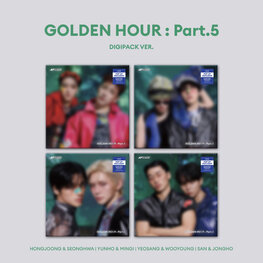 ATEEZ - GOLDEN HOUR PART.5 (DIGIPACK UNIT VER.) - [POP-UP EXCLUSIVE]