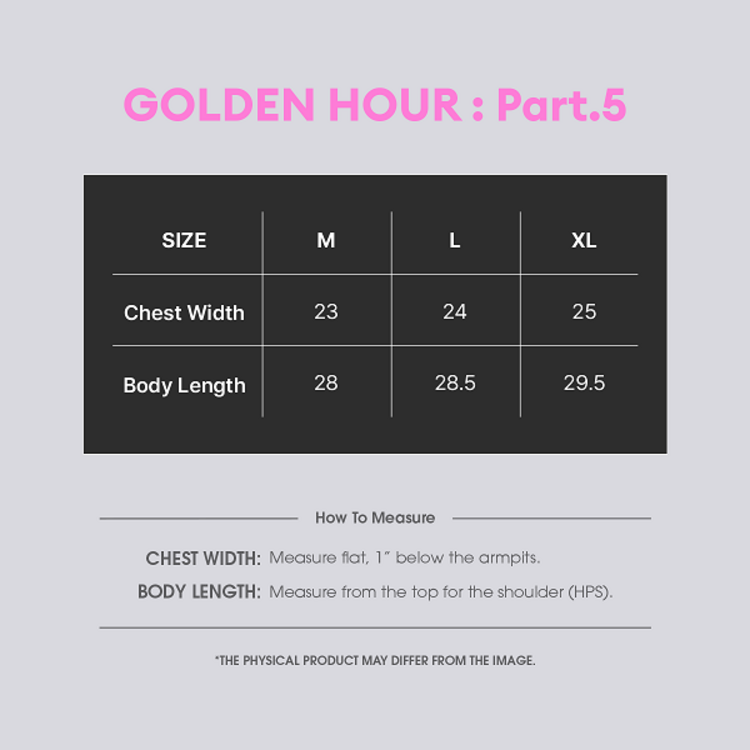 ATEEZ - GOLDEN HOUR PART.5 - PIGMENT TSHIRT