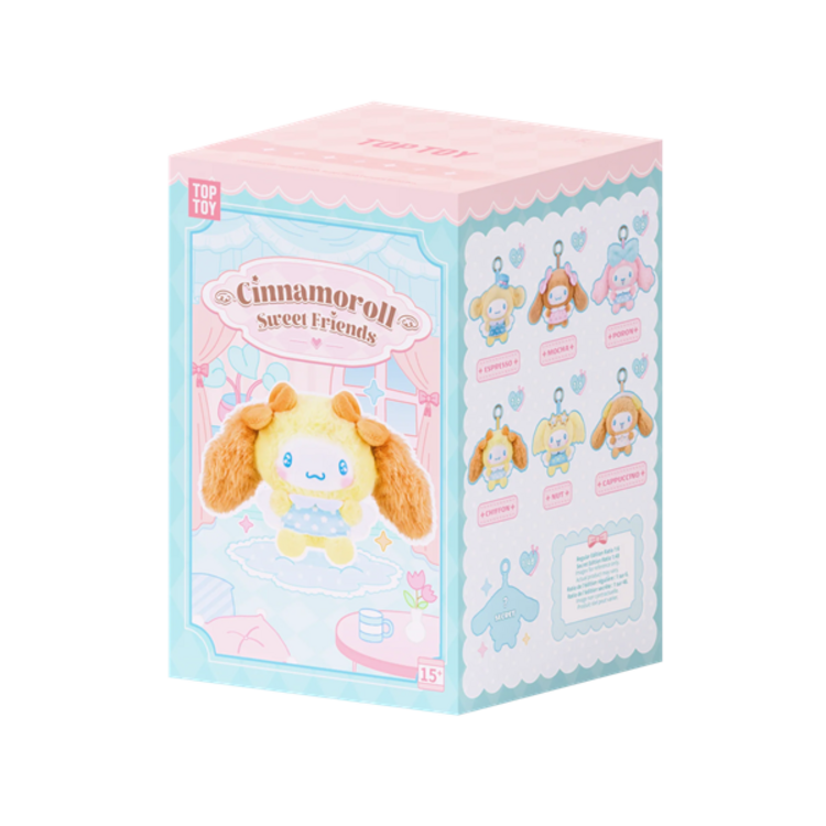 TOP TOY - CINNAMOROLL [SWEET FRIENDS] - PLUSH BLINDBOX