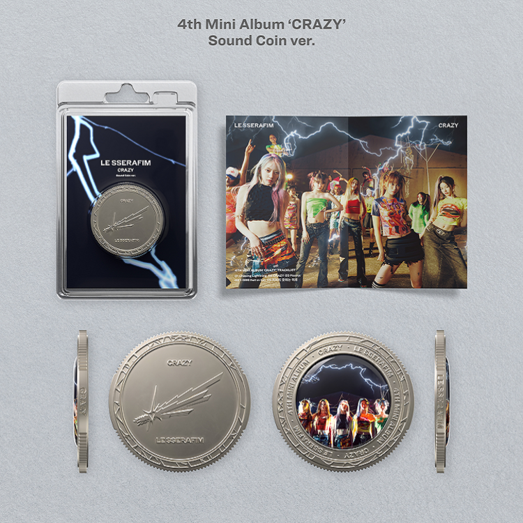 [PREORDER] LE SSERAFIM (르세라핌) - SOUND COIN VER. ALBUM [6 ALBUM SET + WEVERSE GIFT]