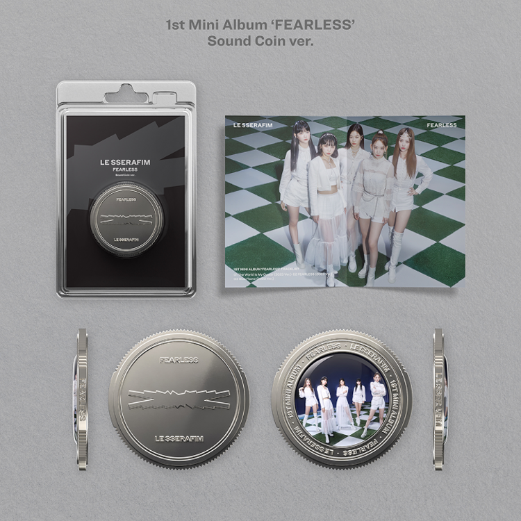 [PREORDER] LE SSERAFIM (르세라핌) - SOUND COIN VER. ALBUM [6 ALBUM SET + WEVERSE GIFT]