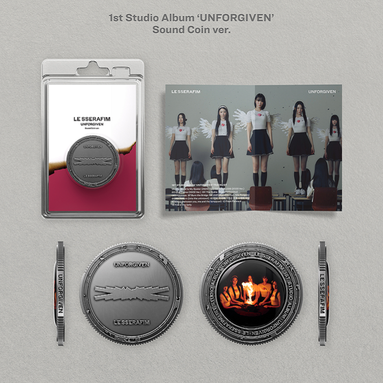 [PREORDER] LE SSERAFIM (르세라핌) - SOUND COIN VER. ALBUM [6 ALBUM SET + WEVERSE GIFT]