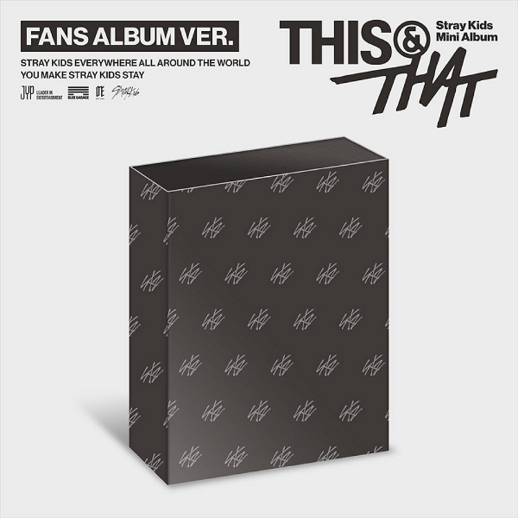 [PREORDER] STRAY KIDS (스트레이 키즈) - [THIS & THAT] (FANS ALBUM VER.) - 10TH MINI ALBUM