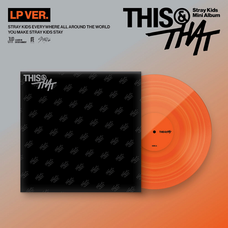 [PREORDER] STRAY KIDS (스트레이 키즈) - [THIS & THAT] (LP VER.) - 10TH MINI ALBUM