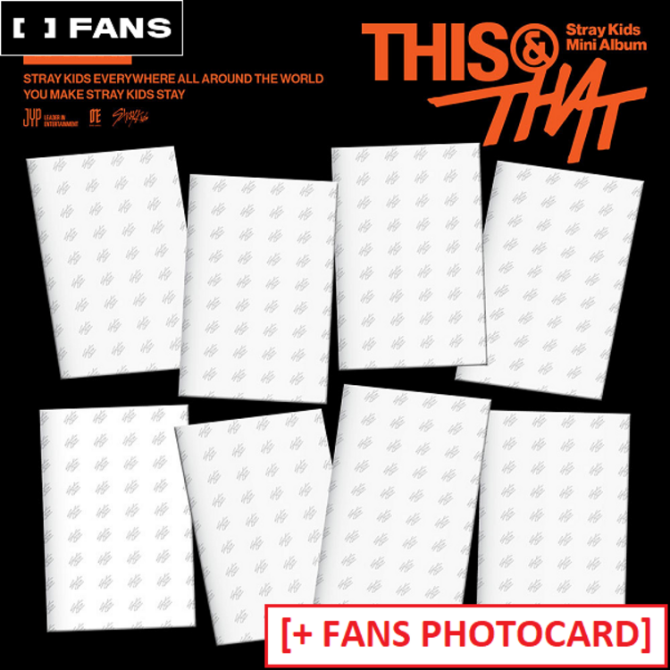 [PREORDER] STRAY KIDS (스트레이 키즈) - [THIS & THAT] (& VER.) - 10TH MINI ALBUM + [FANS PC]