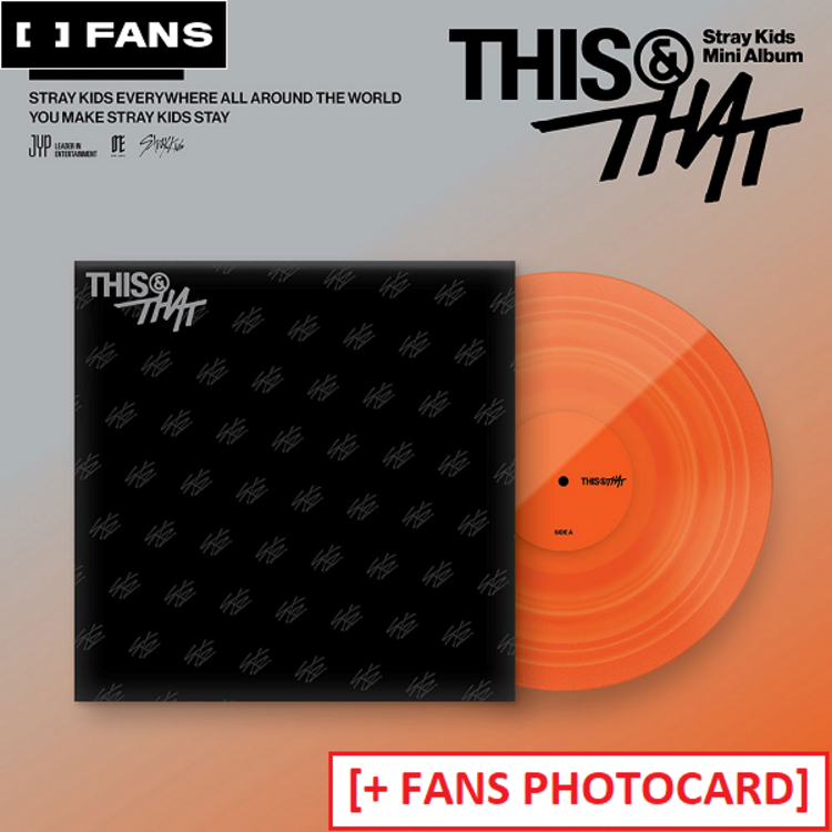 [PREORDER] STRAY KIDS (스트레이 키즈) - [THIS & THAT] (LP VER.) - 10TH MINI ALBUM + [FANS PC]