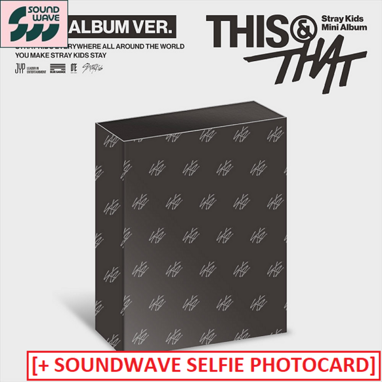 [PREORDER] STRAY KIDS (스트레이 키즈) - [THIS & THAT] (FANS ALBUM VER.) - 10TH MINI ALBUM + [SOUNDWAVE PC]