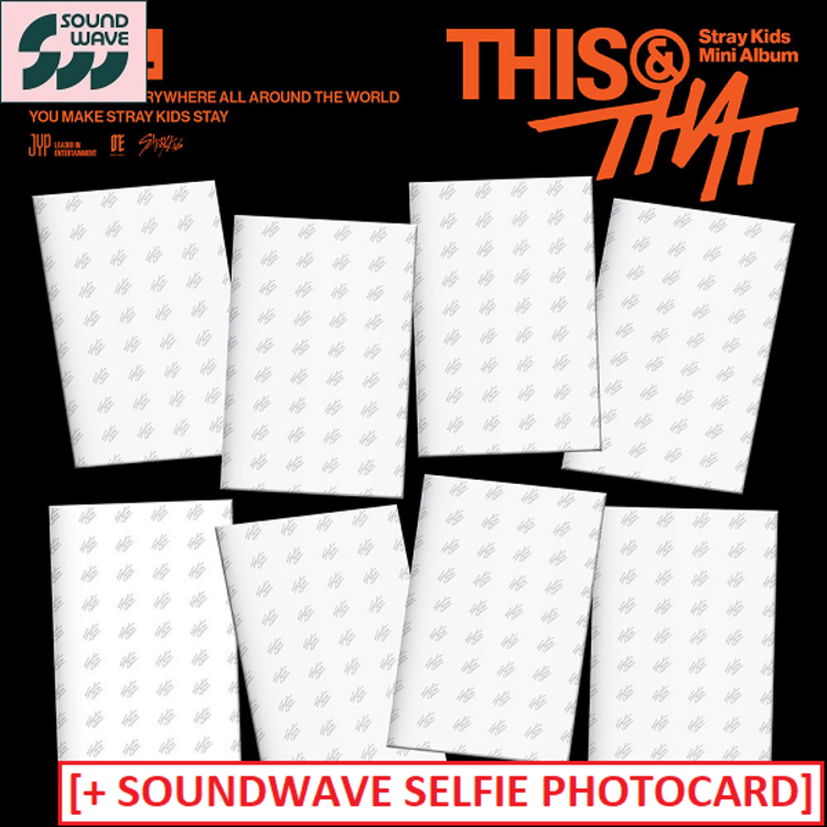 [PREORDER] STRAY KIDS (스트레이 키즈) - [THIS & THAT] (& VER.) - 10TH MINI ALBUM + [SOUNDWAVE PC]