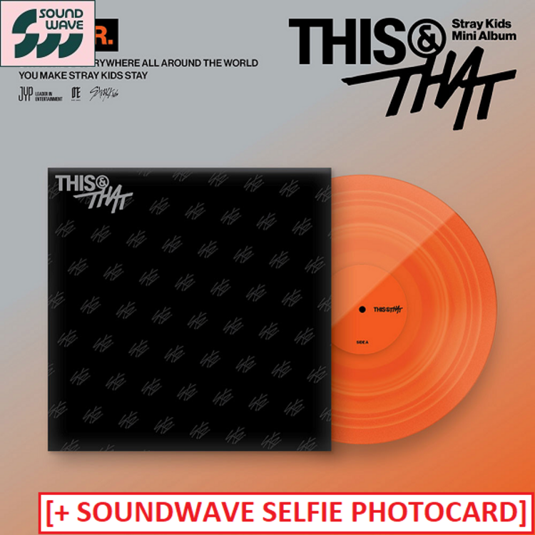 [PREORDER] STRAY KIDS (스트레이 키즈) - [THIS & THAT] (LP VER.) - 10TH MINI ALBUM + [SOUNDWAVE PC]