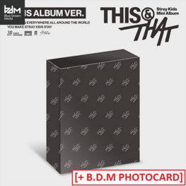 [PREORDER] STRAY KIDS (스트레이 키즈) - [THIS & THAT] (FANS ALBUM VER.) - 10TH MINI ALBUM + [BDM PC]