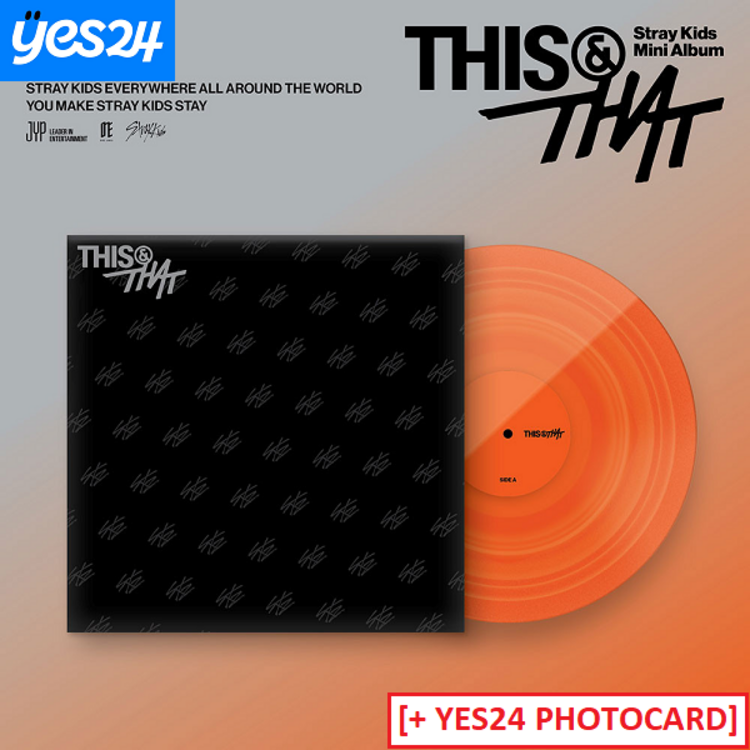 [PREORDER] STRAY KIDS (스트레이 키즈) - [THIS & THAT] (LP VER.) - 10TH MINI ALBUM + [YES24 PC]
