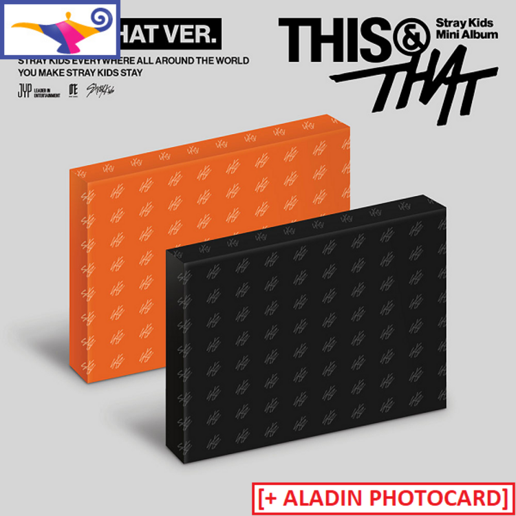 [PREORDER] STRAY KIDS (스트레이 키즈) - [THIS & THAT] - 10TH MINI ALBUM + [ALADIN PC]