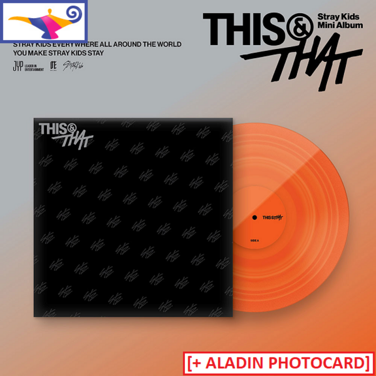 [PREORDER] STRAY KIDS (스트레이 키즈) - [THIS & THAT] (LP VER.) - 10TH MINI ALBUM + [ALADIN PC]