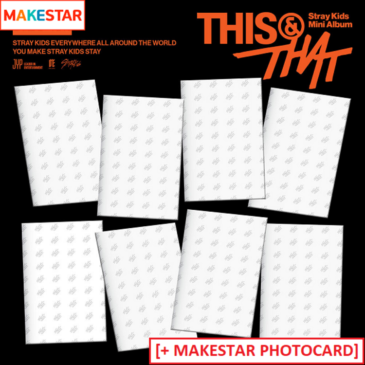[PREORDER] STRAY KIDS (스트레이 키즈) - [THIS & THAT] (& VER.) - 10TH MINI ALBUM + [MAKESTAR PC]