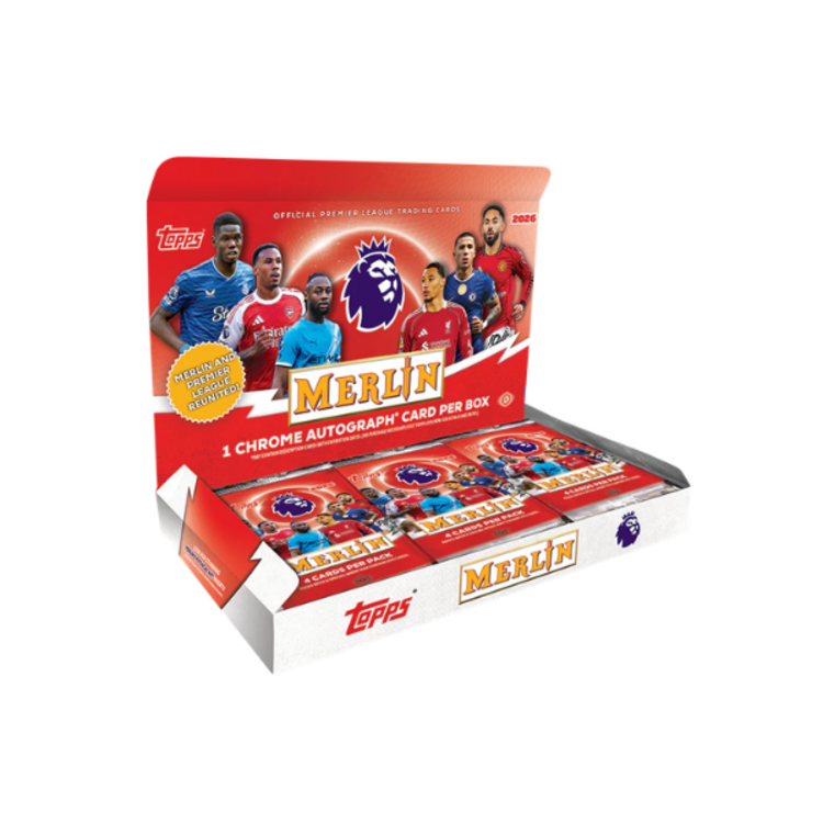 TOPPS - MERLIN PREMIER LEAGUE [2026] - HOBBY BOX