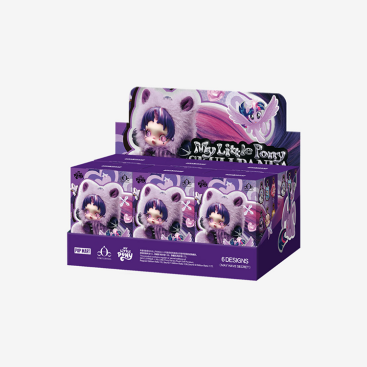 POP MART POP MART - SKULLPANDA [MY LITTLE PONY] - PLUSH DOLL PENDANT