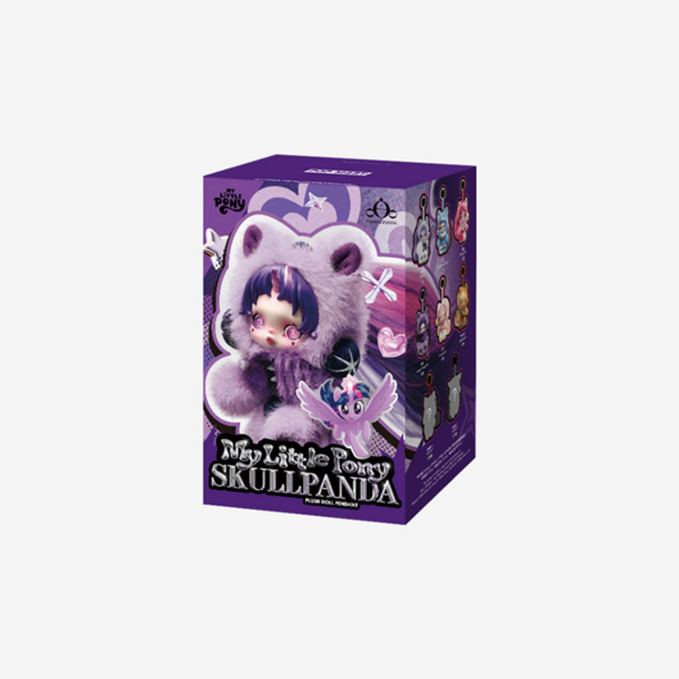 POP MART POP MART - SKULLPANDA [MY LITTLE PONY] - PLUSH DOLL PENDANT