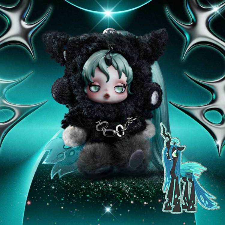 POP MART POP MART - SKULLPANDA [MY LITTLE PONY] - PLUSH DOLL PENDANT