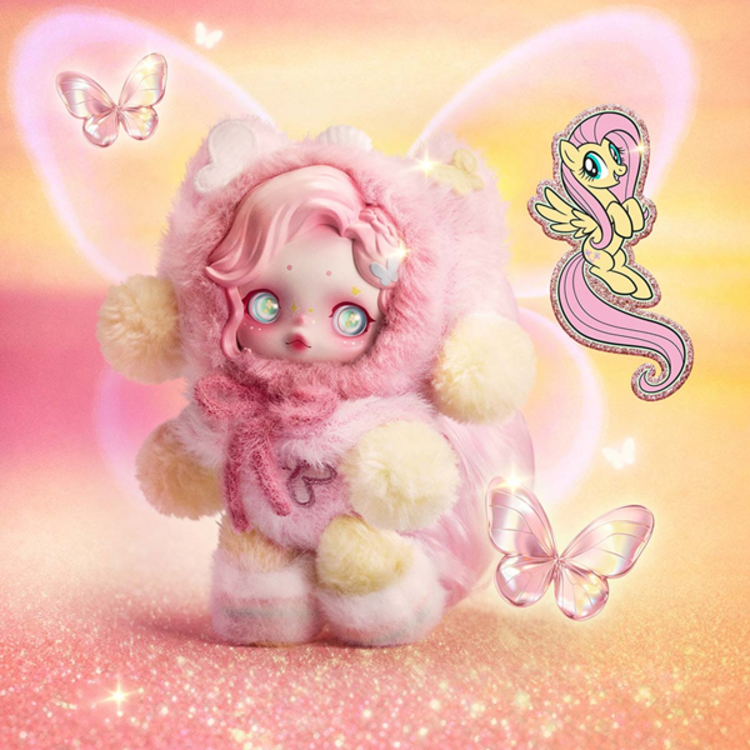 POP MART POP MART - SKULLPANDA [MY LITTLE PONY] - PLUSH DOLL PENDANT