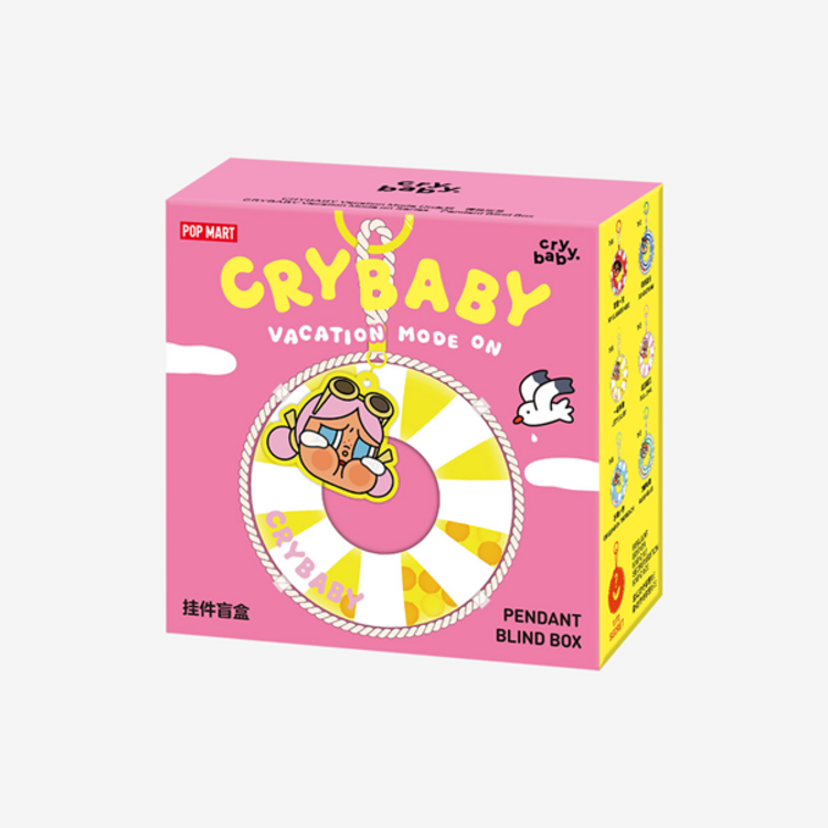 POP MART POP MART - CRYBABY [VACATION MODE ON SERIES] - PLUSH PENDANT BLINDBOX