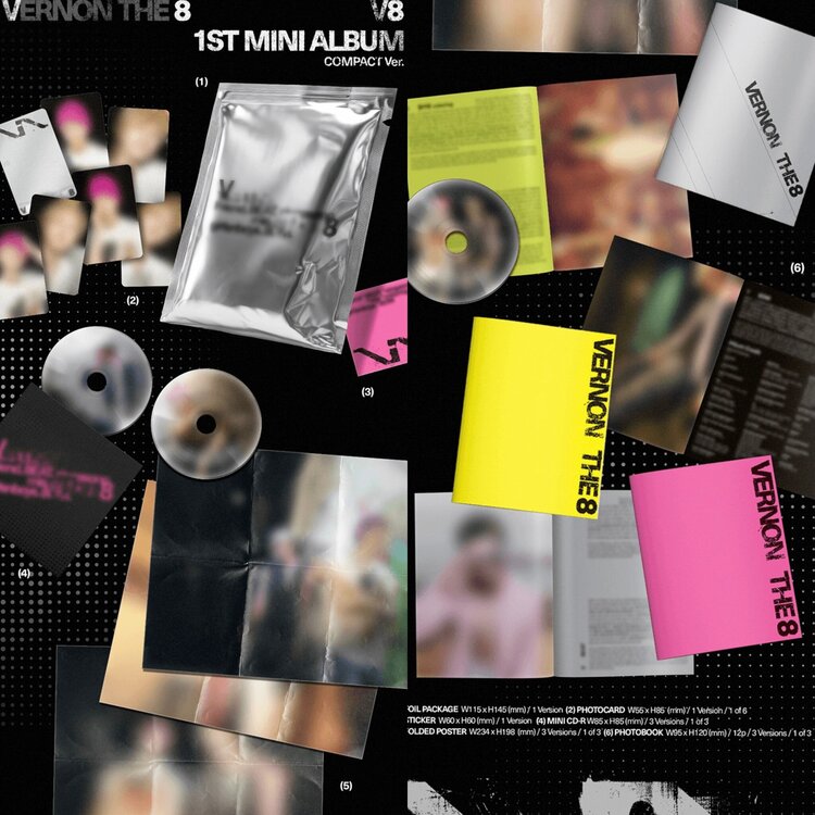 V8 [SEVENTEEN] - V8 -  [COMPACT VER.] - 1ST MINI ALBUM