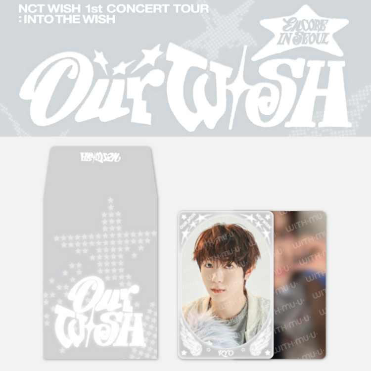 NCT WISH (엔시티 위시) - [1ST CONCERT TOUR "INTO THE WISH : OUR WISH"] RANDOM TRADING CARD
