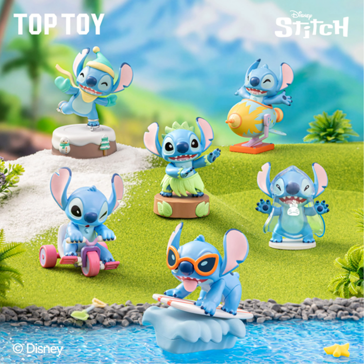 TOP TOY TOP TOY - DISNEY STITCH [CUTE ACTION SERIES] - BLINDBOX FIGURE