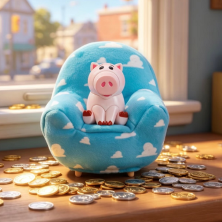 MINISO DISNEY PIXAR - TOY STORY [FUR COVERED SOFA LAMP] - BLINDBOX FIGURE